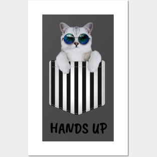 Hands up Posters and Art